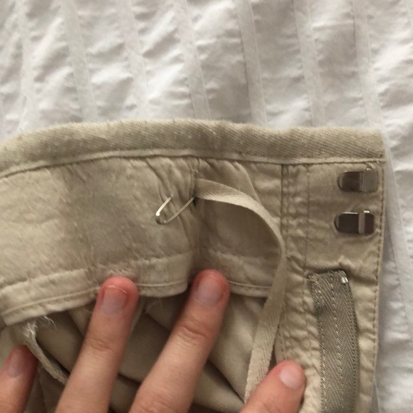 Ellie Tahari Flow-y Linen Blend Pants - Picture 5 of 7